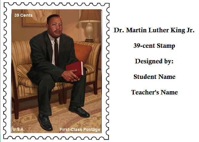stamps honoring Dr. King